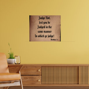 BIBELNS SKRIFT RULLA poster