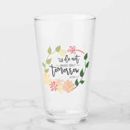 Bibelns verse oroa inte den vackra Blommigtens and Glaskopp