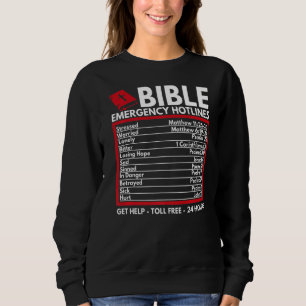 Bibelnummer för Akutet Christian Bible & Jesus T Shirt