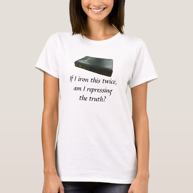 Bibelskjorta repressed tee shirt (Framsida)