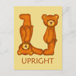 Bibelskon ~ Upprätt skript ~ Flashcard Vykort
