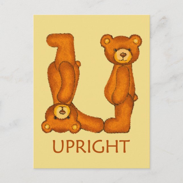 Bibelskon ~ Upprätt skript ~ Flashcard Vykort (Framsida)