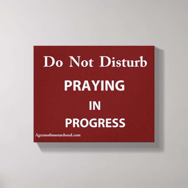 Bibelskriptinspiration Canvastryck (Framsida)