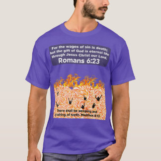 Bibelskriptversen där ska vara gråtande och t shirt