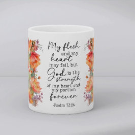 Bibelspråk Blommig Kaffemugge Kaffemugg