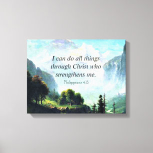 Bibelspråk, Fil 4:13, Jag kan göra allt... Canvastryck