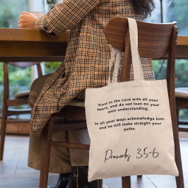 Bibelspråk Inspirations Shoppingbag Tygkasse