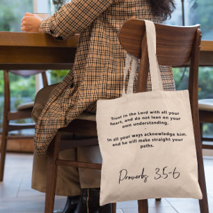 Bibelspråk Inspirations Shoppingbag Tygkasse