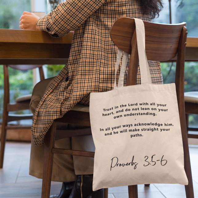 Bibelspråk Inspirations Shoppingbag Tygkasse (Skapare uppladdad)