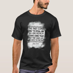 Bibelspråk Kristna Kyrkan Gud Jesus Religiös G T Shirt