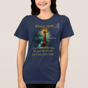 Bibelspråk på två sidor t shirt