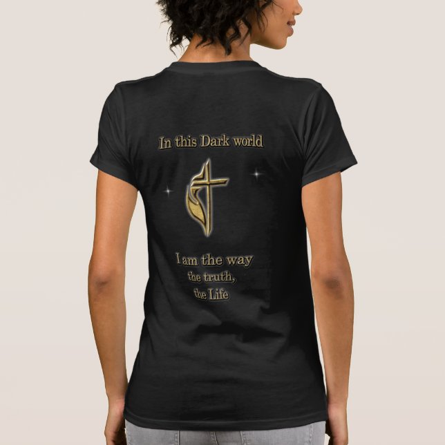 Bibelspråk på två sidor t shirt (Baksida)