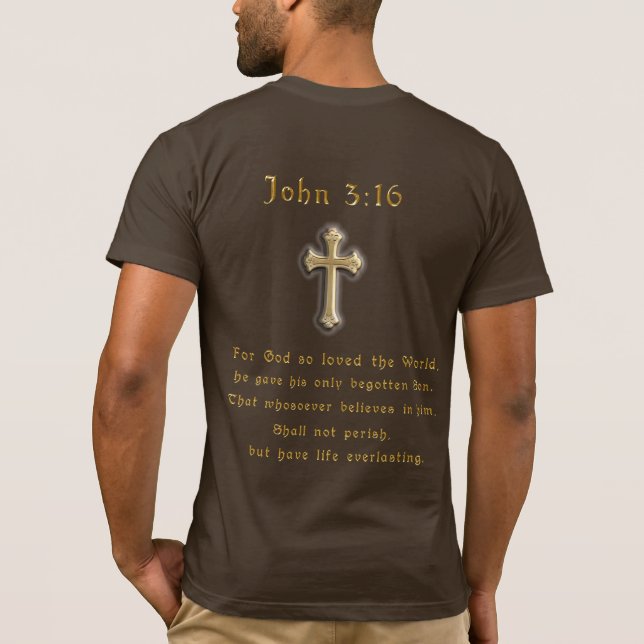 Bibelspråk T Shirt (Baksida)