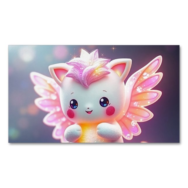 Bibelstift #1 - Nini (ingen text) Magnetiska Visitkort (Framsida)