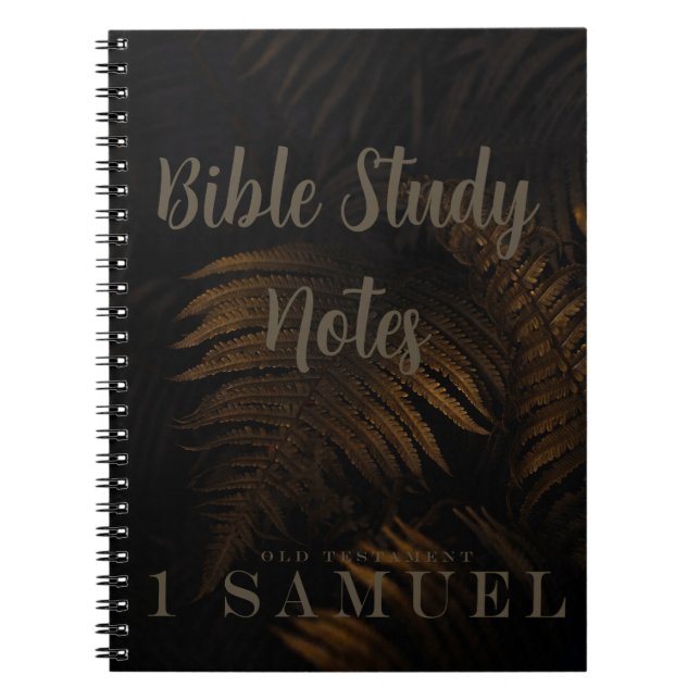 Bibelstudie-1 Samuel Anteckningsbok (Framsidan)