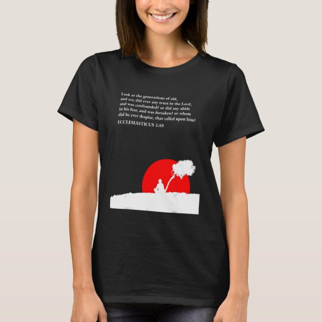 bibelstudie Ecclesiastes 2 10 T Shirt (Framsida)