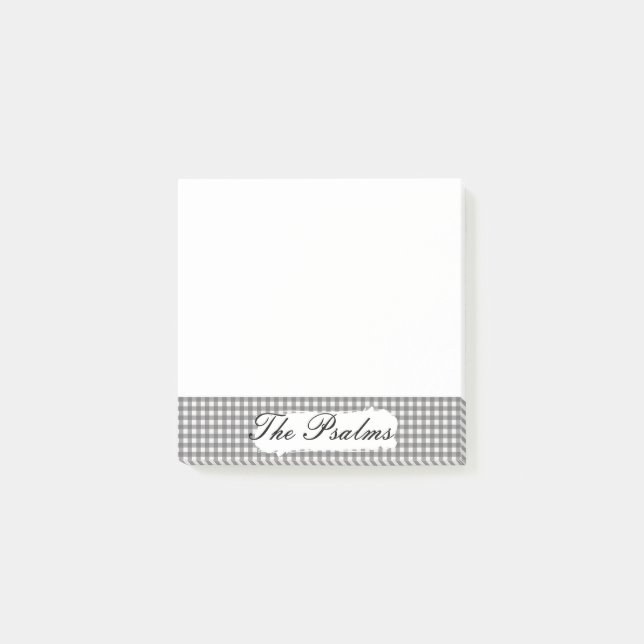 Bibelstudie efter ämne Post-it Notes Block (Framsida)