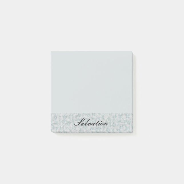 Bibelstudie efter ämnesanteckningar post-it block (Framsida)