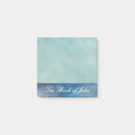 Bibelstudie efter ämnesanteckningar post-it block