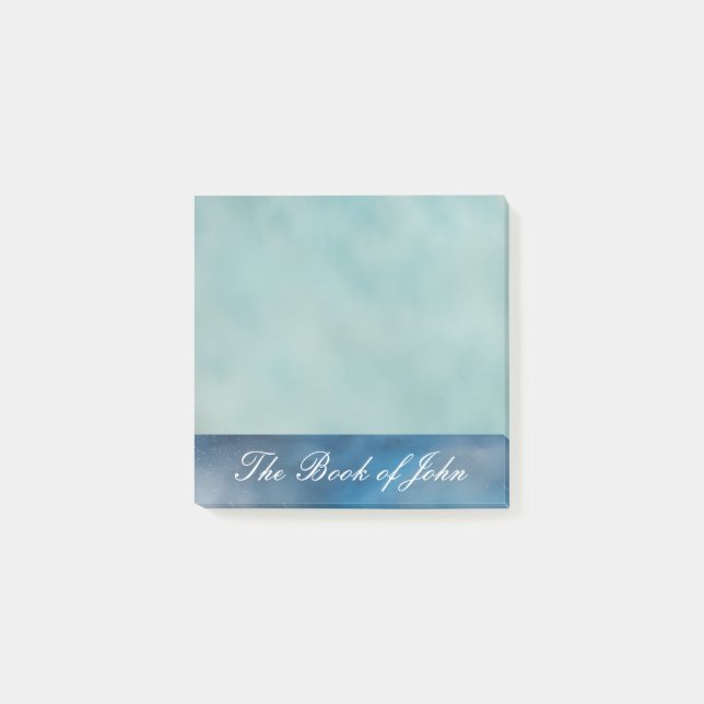 Bibelstudie efter ämnesanteckningar post-it block (Framsida)