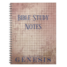 Bibelstudie-Geneseis Anteckningsbok