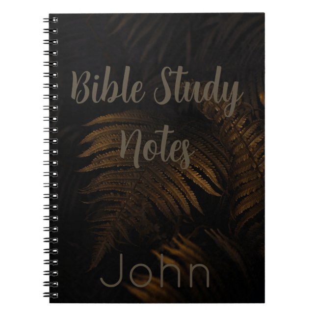 Bibelstudie-John Anteckningsbok (Framsidan)