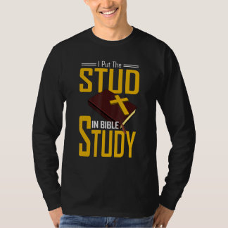 Bibelstudie Kristna Jag Sätter Studsen I Bibelstud T Shirt