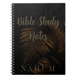 Bibelstudie-Nahum Anteckningsbok