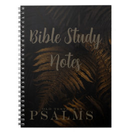 Bibelstudie-Psalmer Anteckningsbok