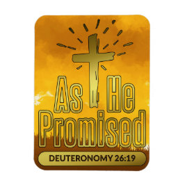 Bibelstudie som han lovade uteronomi 26:19 magnet