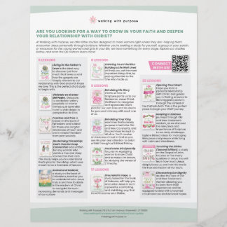 Bibelstudiealternativ för Vuxen Women Flyer