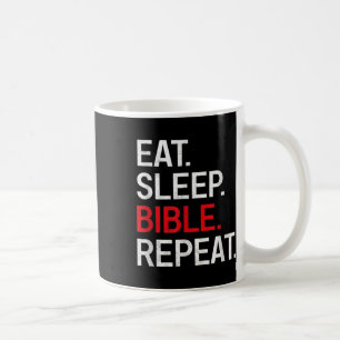Bibelstudiens bibelbibelbibelbibel om viloläge för kaffemugg