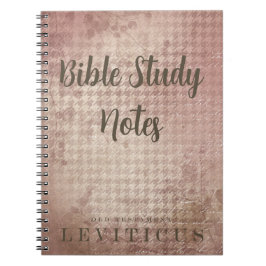 Bibelstudier-Leviticus Anteckningsbok
