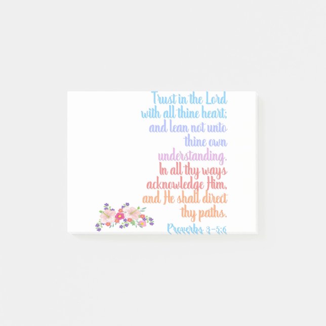 Bibelverber Post-it Block (Framsida)