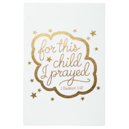 Bibelvern från 1 Samuel 1:27