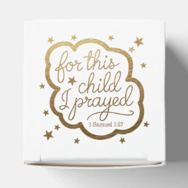 Bibelvern från 1 Samuel 1:27 Presentaskar