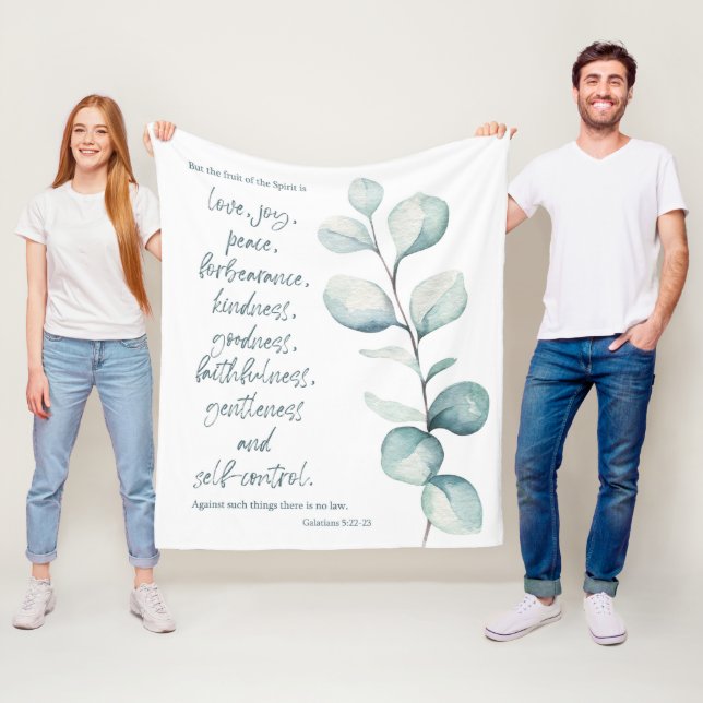 Bibelvern Galatians fleece filt (På plats)