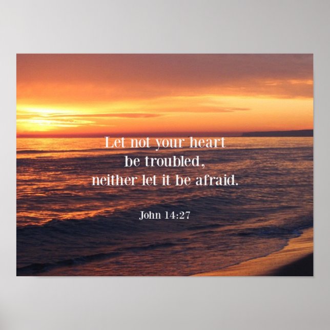 Bibelvern, John 14 27 Poster (Framsidan)