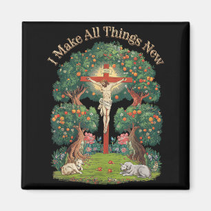 Bibelvers Kristet Tro Kristendom Kyrka Je Magnet