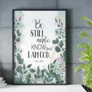 Bibelversa psalm Poster