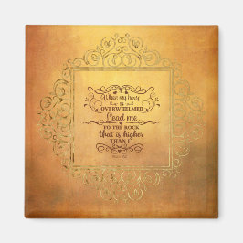 Bibelverse när mitt hjärta är överväldigad psalm 6 magnet