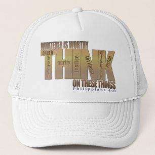 BibelVerse: Philippians4:8 Truckerkeps