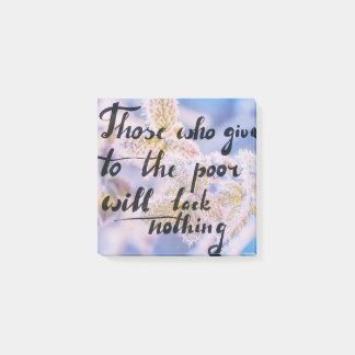 Bibelverse Post-it Block