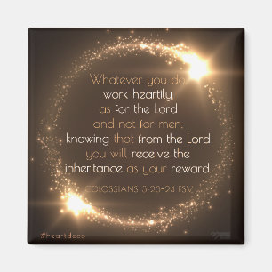 BibelVersemagnet - Colossians Magnet