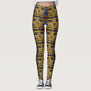 Bibelversen från numrerar 15:39. leggings