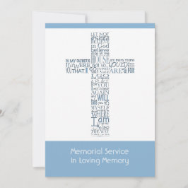 Bibelverser från John 14 Memorial Service 9 Inbjudningar