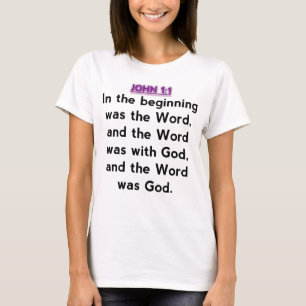 BibelVerses - John 1:1 T Shirt