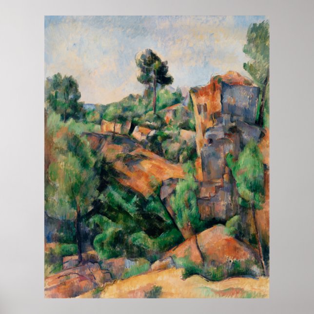 Bibemus Quarry (Carriere de Bibemus) (ca 1895) by  Poster (Framsidan)