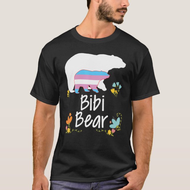 Bibi Lgbt Bear Transgender Rainbow Lgbt Gay Lesbia T Shirt (Framsida)