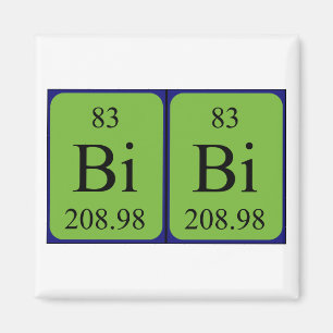 Bibi Periodisk magnet bord namn